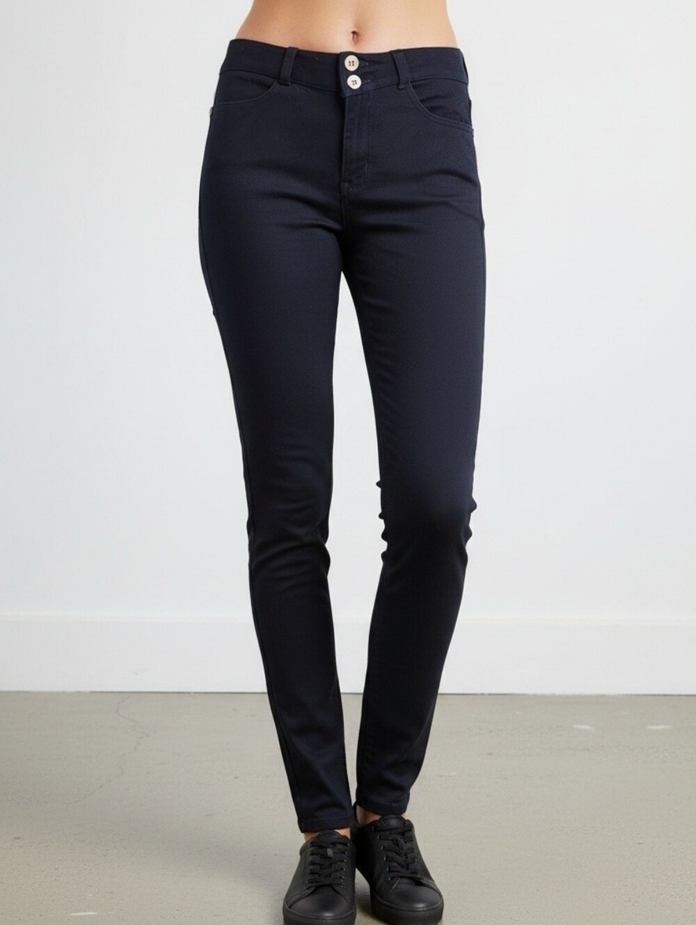 Freddy Wr.Up High-Rise Black Skinny Sculpting Lifting Shaping Pants for Women S
